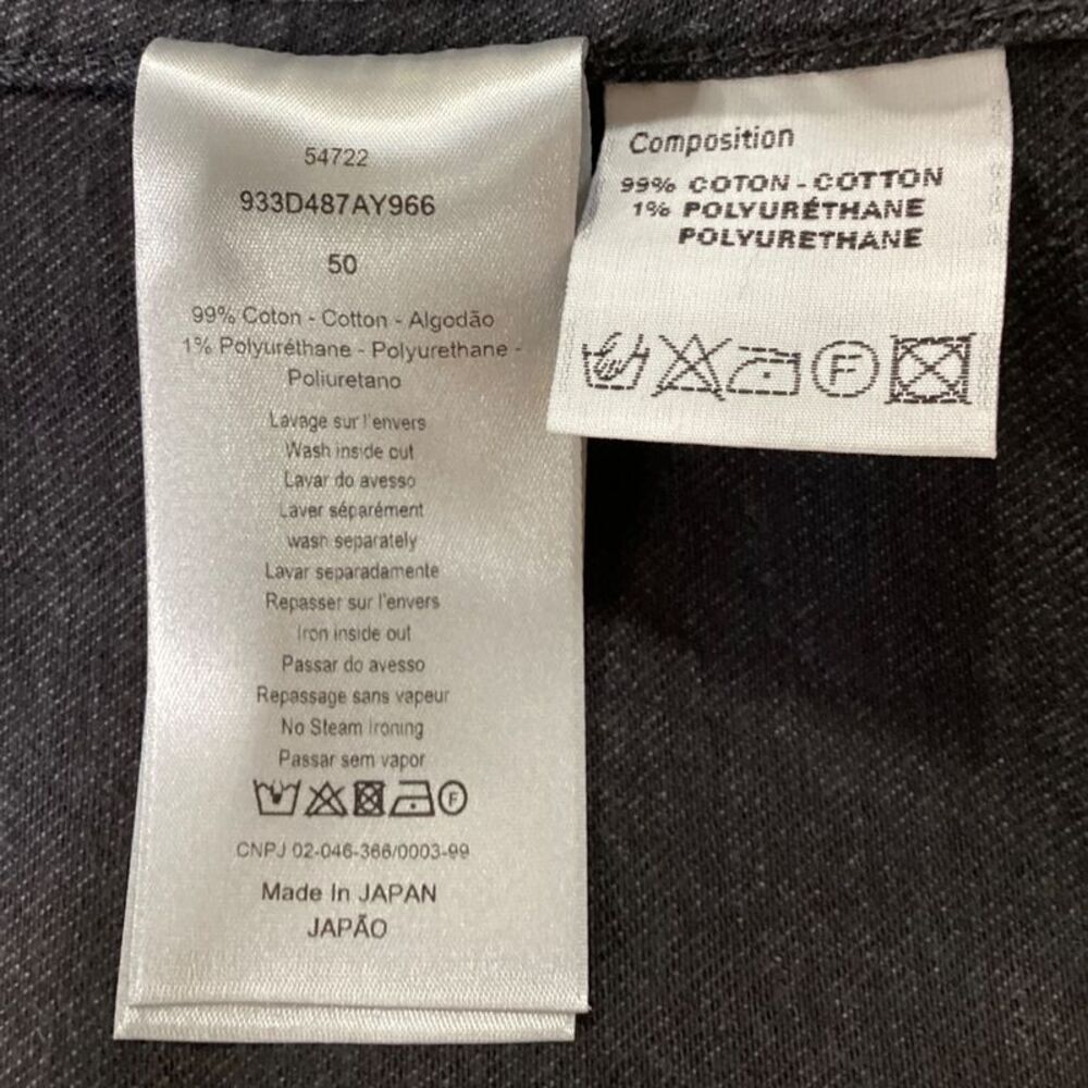 Dior Buttoned Jacket With Arm Pockets In Black Co… - image 6